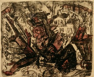 O acidente ferroviário de Ernst Ludwig Kirchner