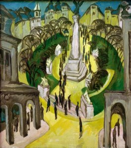 O roundel de Ernst Ludwig Kirchner
