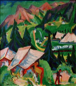 O Junkerboden do Stafel de Ernst Ludwig Kirchner