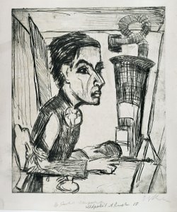 O pintor de Ernst Ludwig Kirchner