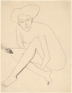 Dodô sentado de Ernst Ludwig Kirchner