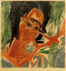 ELKirchner, Rapariga de Ernst Ludwig Kirchner