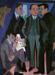 Uma comunidade de artistas de Ernst Ludwig Kirchner