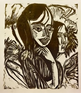 Fehmarn menina de Ernst Ludwig Kirchner