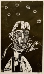 Mulher no meio da noite de Ernst Ludwig Kirchner