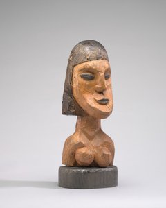 Cabeça de uma mulher de Ernst Ludwig Kirchner