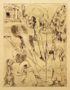 ceifa do feno de Ernst Ludwig Kirchner