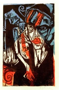 Lutas (agonia do amor) de Ernst Ludwig Kirchner