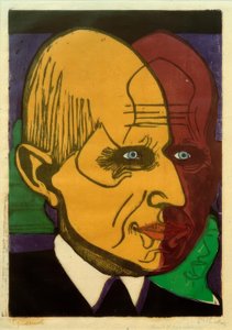 Head Dr. Frédéric Bauer de Ernst Ludwig Kirchner