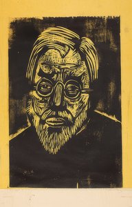 Chefe Jakob Bosshart. 1921 de Ernst Ludwig Kirchner