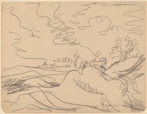 Paisagem no Taunus de Ernst Ludwig Kirchner