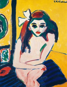 Marcella, de Ernst Ludwig Kirchner (1880-1938) de Ernst Ludwig Kirchner