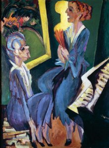 Sala de música de Ernst Ludwig Kirchner