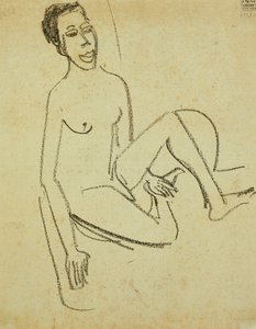 Menino nu; Ato de menino de Ernst Ludwig Kirchner