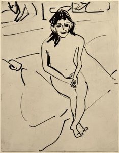 Sem título (Marcella) de Ernst Ludwig Kirchner
