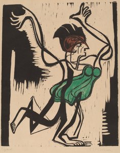 Clima em Paluca de Ernst Ludwig Kirchner