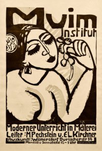 Instituto Plakat Muim de Ernst Ludwig Kirchner