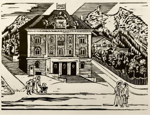 Correios Davos de Ernst Ludwig Kirchner