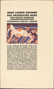 Nu Reclinado com Gato (Ilustração para Ernst Ludwig Kirchner: Das Graphisches Werk) de Ernst Ludwig Kirchner