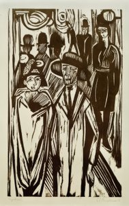 rua de Ernst Ludwig Kirchner