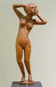 Dançarina (Dançarina Gerda, Dança) de Ernst Ludwig Kirchner