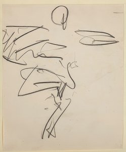 Dançarina. 1910-11 Sketchbook Folkwang Bl. 25 de Ernst Ludwig Kirchner