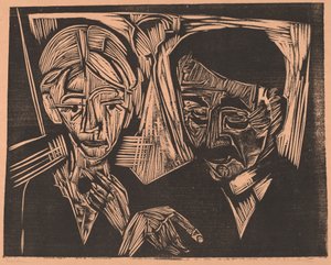 O Casal Müller de Ernst Ludwig Kirchner
