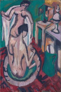 Dois nus em uma banheira rasa, c. 1912 - 1913-1920