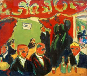 bar de vinhos de Ernst Ludwig Kirchner