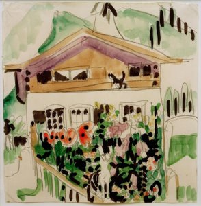 Wildbodenhaus de Ernst Ludwig Kirchner