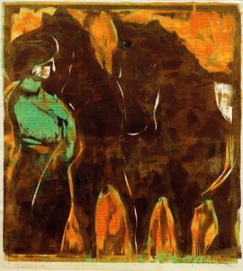 imagem circo de Ernst Ludwig Kirchner