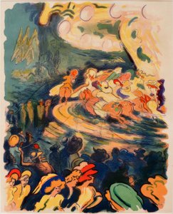 Carrossel em Paris de Ernst Matthes
