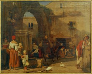 E.Meyer, Am Marktplatz e Fonte no Tivoli