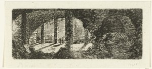Ruínas do Forte Sint-Pieter perto de Maastricht