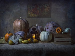 Abóboras da Colheita de Outono de Esteban Rios