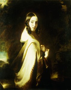 Uma senhora com um xale de Esther Paris Persennet