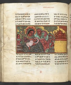 Ou. 607 f122v, Cena da vida da Virgem Maria, de 