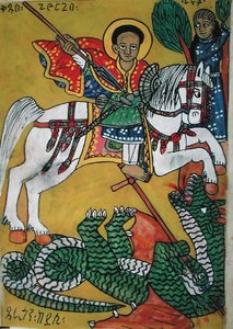 W.951 fol.78r St. George and the Dragon, de 