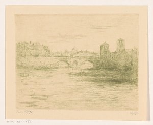 Tibre, Roma de Etienne Bosch (signed by artist)