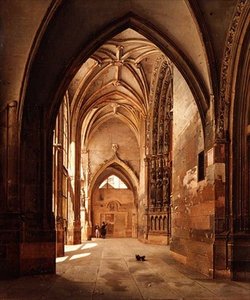 Portal de St. Germain em Auxerre de Etienne Bouhot