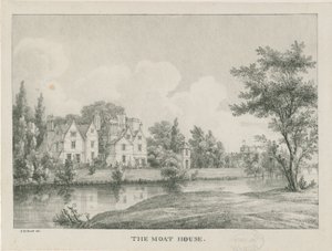 Tamworth - The Moat House: zincograph, nd [1796-1865]