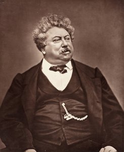 Alexandre Dumas Romancista e dramaturgo francês, 1802-1870, c. 1876. de Etienne Carjat