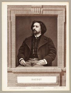 Alphonse Daudet (romancista francês, 1849-1897) de Etienne Carjat
