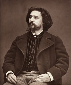 Alphonse Daudet Romancista francês, 1849-1897, c. 1876. de Etienne Carjat