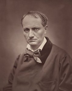 Charles Baudelaire,1861, impresso em 1877 (foto) de Etienne Carjat