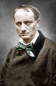Charles Baudelaire, c.1866 (foto colorida à mão) de Etienne Carjat
