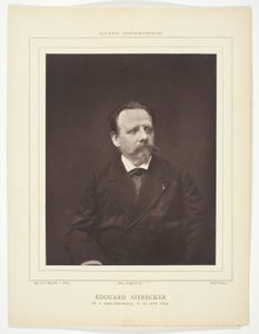 Édouard Siebecker de Etienne Carjat