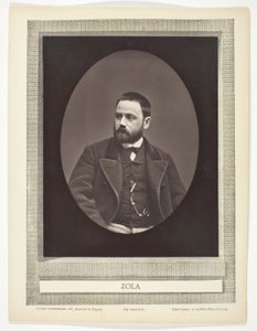 Émile Zola (romancista, dramaturgo e jornalista francês, 1840-1902) de Etienne Carjat