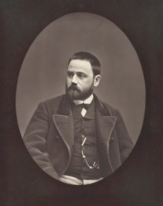 Émile Zola Romancista, dramaturgo e jornalista francês, 1840-1902, c. 1876. de Etienne Carjat