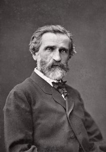 Giuseppe Verdi (1813-1901) 1877 (ver também 124001) de Etienne Carjat
